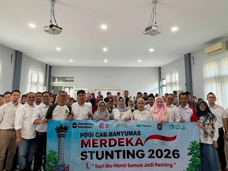 Pegadaian dan POGI Perluas Program Merdeka Stunting 2026, Sasar 36 Kota di Indonesia